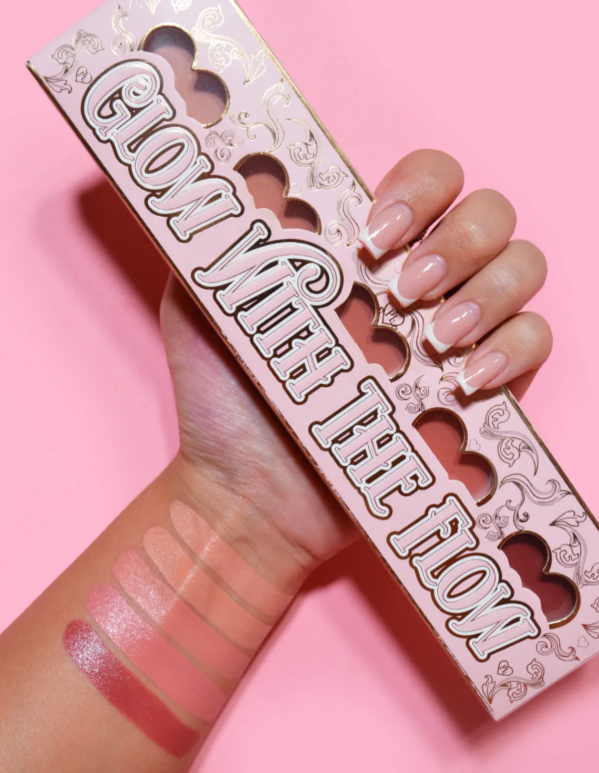 P. Louise P.Louise Glow With The Flow Cream Blusher Palette- Blush